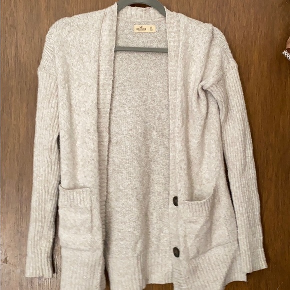 Hollister Cream Cardigan - Picture 1 of 4